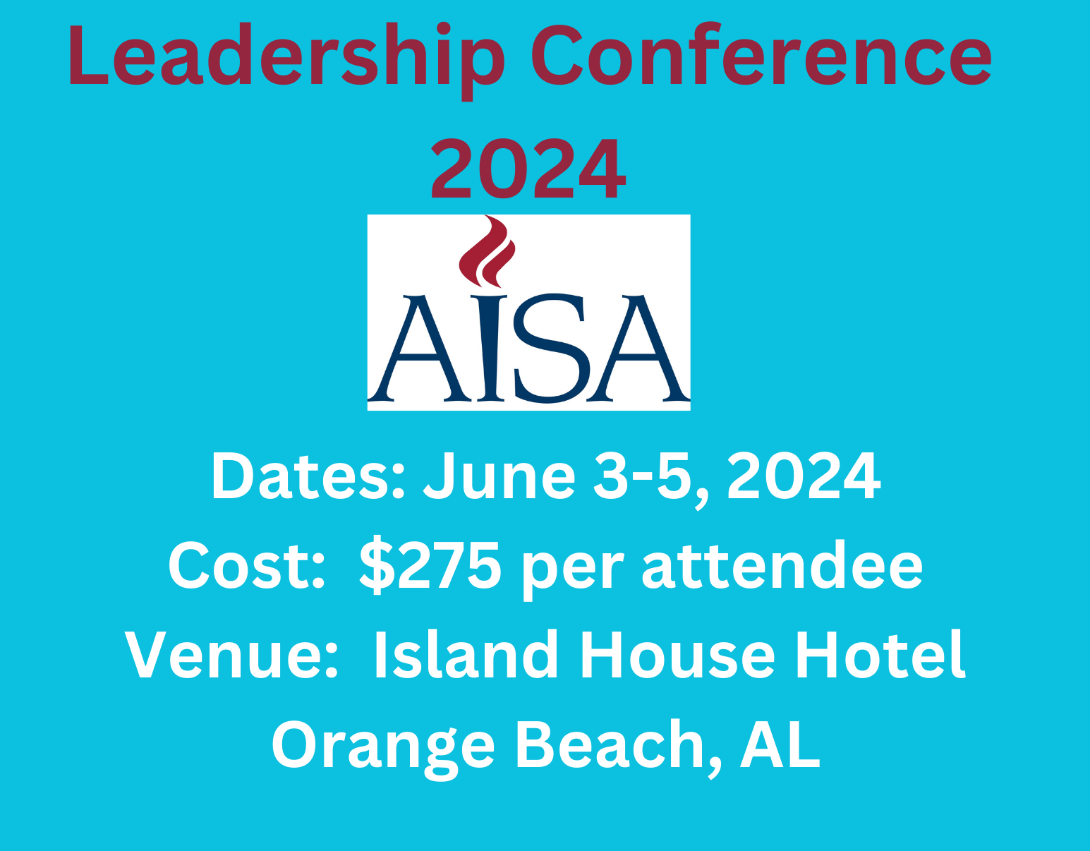 AISA Leadership Conference 2024 AISA