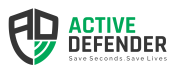 active defender logo Save Seconds Save Lives